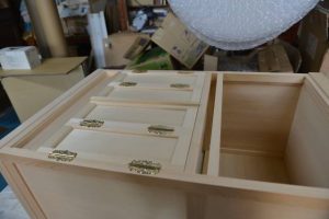 3尺型御霊舎の板建具