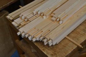 組立式3段案立礼用の製作